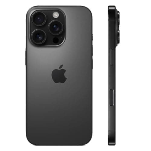 Phone 16 Pro Max, 256GB, Black Titanium - Unlocked (Renewed)