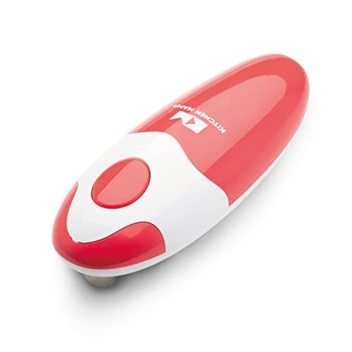 Kitchen Mama Auto Electric Can Opener, Red