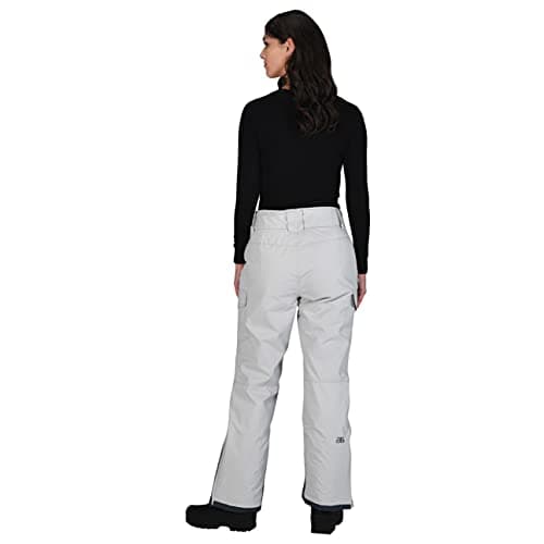Arctix Women's Snow Sports Insulated Cargo Pants, Quiet Grey, 2X Short