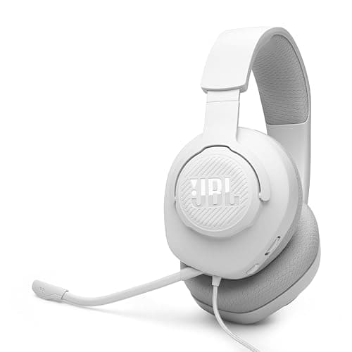 JBL Quantum 100M2 Wired Gaming Headset, Detachable Mic