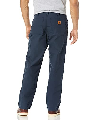 Carhartt Men's Loose Fit Canvas Utility Work Pant, Navy, 33W x 30L