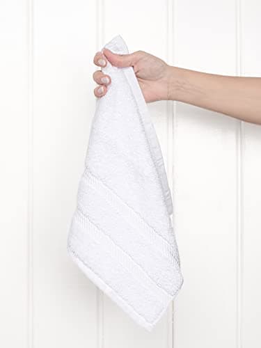 American Soft Linen 100% Cotton Luxury Turkish Towels, 4 PC Washcloth Set