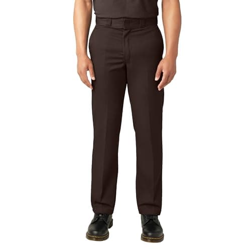 Dickies Men's Original 874 Work Pant Dark Brown 31W x 30L