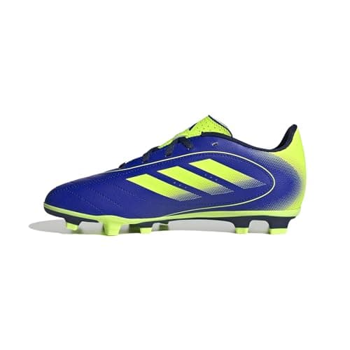 Adidas Unisex-Kids Goletto IX Firm Ground/Multi Ground, Lucid Blue/Lucid Lemon/Dark Blue, 5