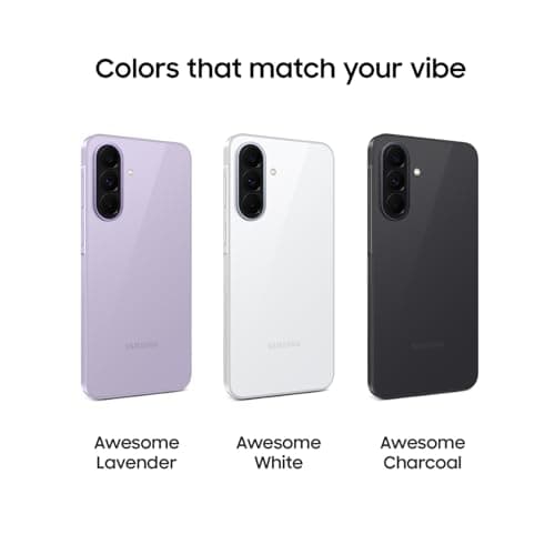 Samsung Galaxy A37 5G (2026), Unlocked Android Smartphone, 128GB, AMOLED Display, Triple Camera, IP68, Slim Phone, 5000mAh Battery, US Version, US 1 Yr Warranty, Awesome Charcoal