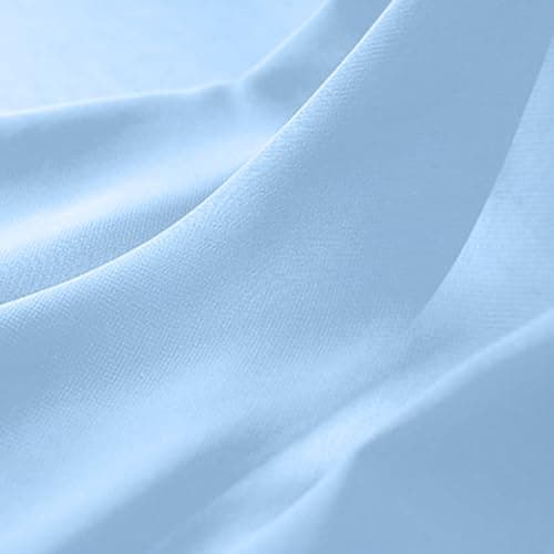 Ballet Skirts for Women Fashion Long Wrap Chiffon Party Skirt Casual Sheer Dance Costumes High Waist Beach Skirt Light Blue