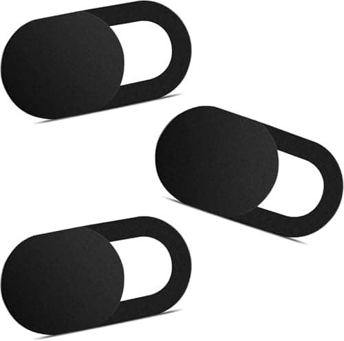 Webcam Cover 0.03in Ultra Thin (3 Packs), iRush Web Camera Cover for Laptop, Desktop, PC, Macboook Pro, iMac, Mac mini, Computer, Smartphone, Protect Your Privacy and Security, Strong Adhesive