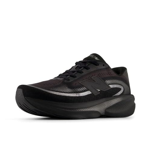 New Balance Men's Ellipse v1 Running Shoe, Black/Black Metallic, 13