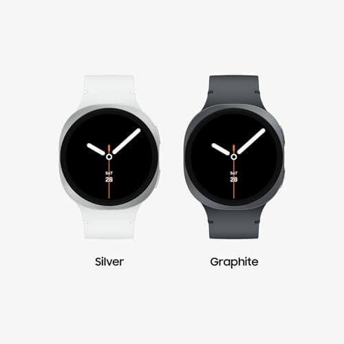 Samsung Galaxy Watch8 Smartwatch, 40mm, Silver, Bluetooth (CAD Version) - AI Assistant (Gemini), Sleep Coaching, Fitness Tracking