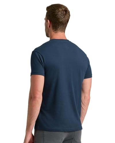 True Classic Mens T-Shirts – Short Sleeve Crew Neck T Shirts for Man, Cotton Blend Novelty Tshirt for Men, T-Shirt Homme, Pack of 4, Essentials, M