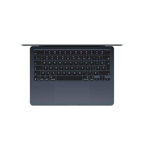 Apple 2025 MacBook Air 13-inch Laptop with M4 chip: Built for Apple Intelligence, 16GB Unified Memory, 256GB SSD Storage, Touch ID; Midnight - French Keyboard