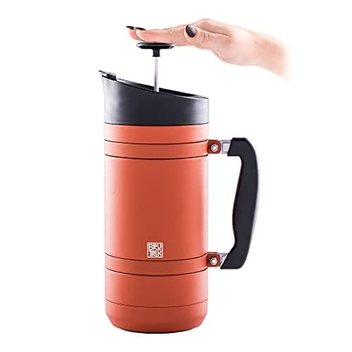 BruTrek by Planetary Design | BaseCamp French Press | 48 fl.oz - RedRock