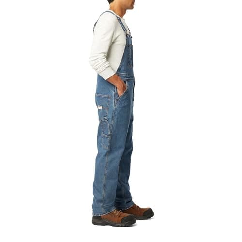 Signature by Levi Strauss & Co. Gold Mens Overalls (Also Available in Big & Tall) jeans, Medium Indigo, 38W x 30L