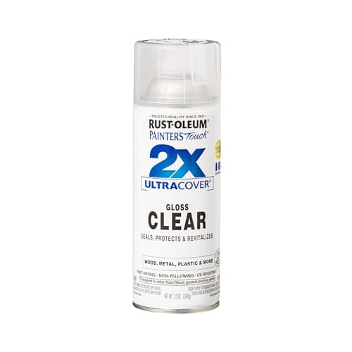 Rust-Oleum 249117 Painter’s Touch 2X Ultra Cover, 12 Ounce (Pack of 1), Gloss Clear