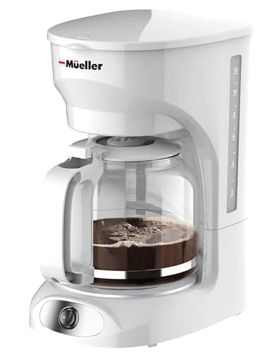 MUELLER HOME 12-Cup White Coffee Maker