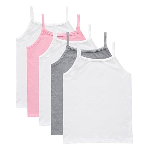 Hanes girls Camisole Cami Shirt, Assorted, Large US