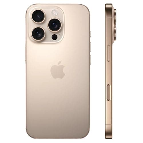 Apple iPhone (Renewed Premium) 16 Pro Max, US Version, 512GB, Desert Titanium - Unlocked