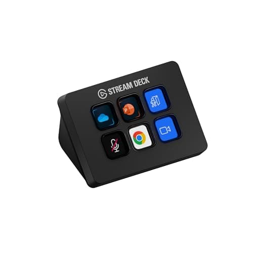 Elgato Stream Deck Mini, 6 Customizable LCD Macro Keys