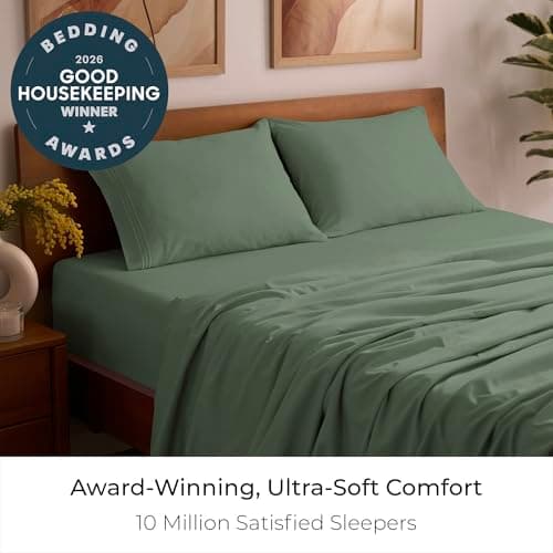 Mellanni Queen Sheets Set - 4 PC Iconic Collection Bedding