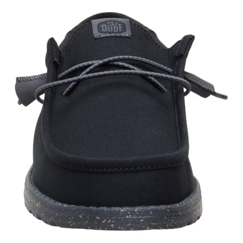 HEYDUDE Wally Hex Black/Black Size 11, Men’s Shoes, Slip-on Loafers, Comfortable & Light-Weight