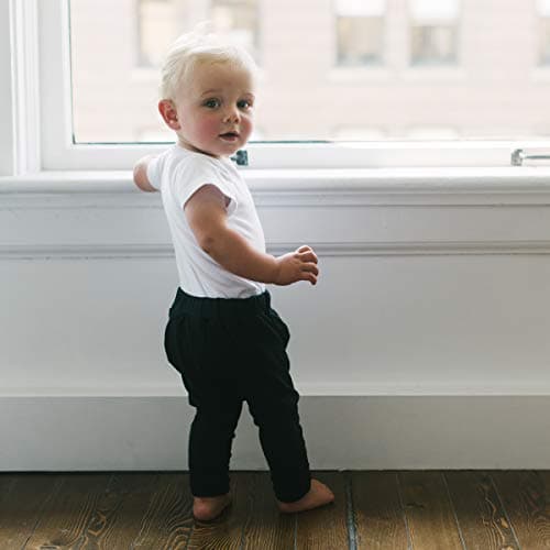 PARADE Organic Harem Pants - Essentials Black 2T