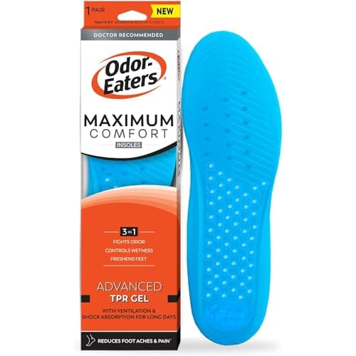 Odor-Eaters Max Comfort Gel Insoles, 1 Pair