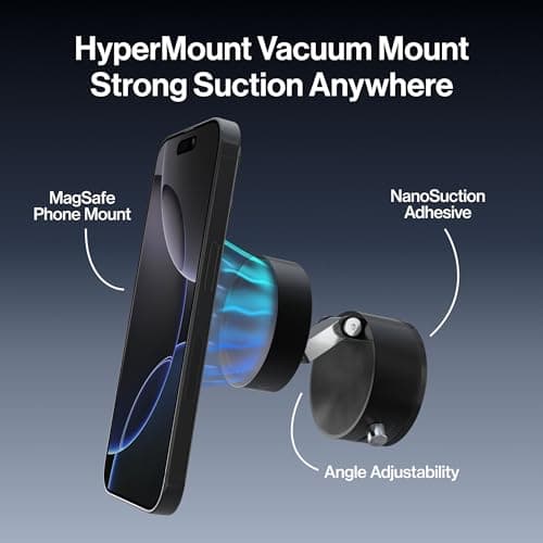 Statik HyperMount (Gen 2) Magnetic Phone Holder, for iPhone and Android