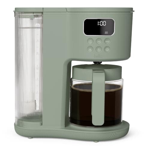 bella BREW 14-Cup Multi-Brew Coffee Maker, Aloe