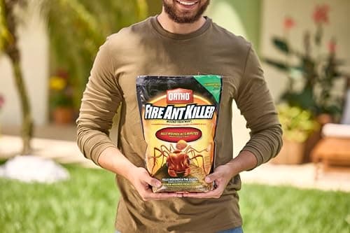 Ortho Fire Ant Killer Mound Treatment1 - Outdoor Ant Killer Kills Mounds and the Queen, Use on Lawns, Ornamentals and Flower Gardens, 3 lb.