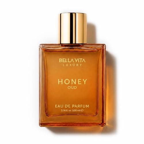Bellavita Luxury Honey Oud Eau de Parfum | 100 ml (3.4 fl.oz.) | Perfume for Men and Women | Sweet Honey, Bergamot, Oud, and Amber Notes | Women's Day Special