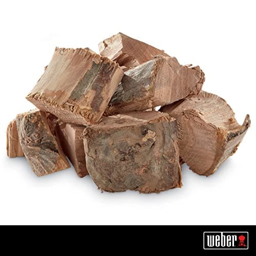 Weber 17139 Apple Wood Chunks, 350 cu. in. (0.006 Cubic Meter)