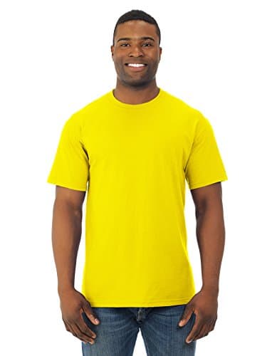 Fruit of the Loom Adult 8.3 oz./lin. yd. HD Cotton™ T-Shirt M Yellow