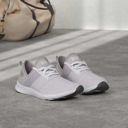 New Balance Women's FuelCore Nergize V1 Sneaker, White/Grey, 6