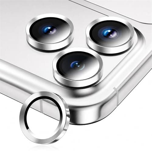 Wumigoo Camera Lens Protector for iPhone 17 Pro Max/17 Pro- Silver