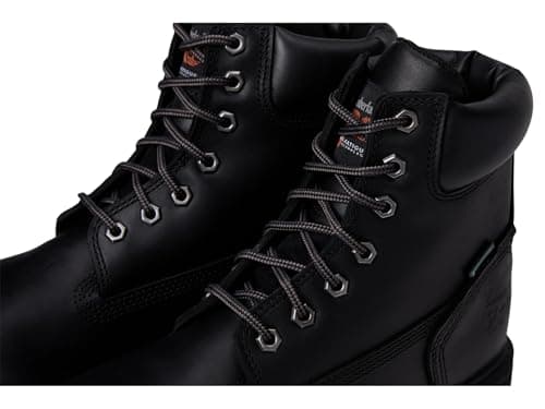 Timberland PRO Men's Direct Attach 6 Inch Steel Safety Toe Insulated Waterproof Industrial Work Boot, Black-2024 New, 11.5 Wide