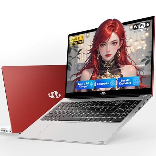 NIMO 15.6" FHD Business Laptop Computer, Quad-Core Processor(Beats i3-1115G4), Laptop 8GB RAM 256GB SSD with Backlit Keyboard Fingerprint 65W PD Fast Charging, Student Laptop for College School