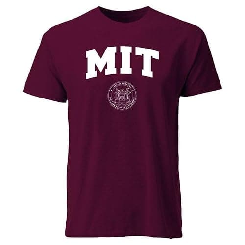 Barnesmith MIT Short-Sleeve T-Shirt, Heritage, Maroon, Medium