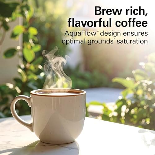 Hamilton Beach 2-Way Drip Coffee Maker & Single Serve Coffee Machine