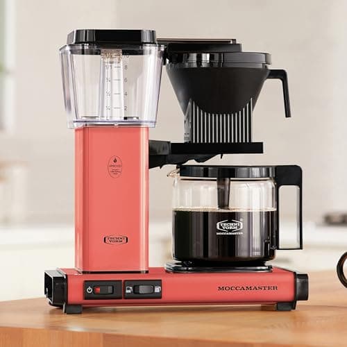 Technivorm Moccamaster 53634 KBGV Select 10-Cup Coffee Maker Sorbet, 40 Ounce, 1.25l