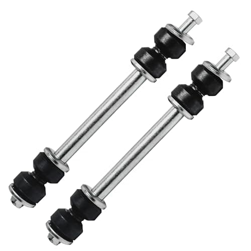 Detroit Axle - 2pc Front Sway Bars for 01-03/05-06 Chevy Silverado 1500HD 01-19 2500HD 07-19 3500 99-06 1500, Silverado Sierra 2500 Tahoe Yukon, Cadillac Escalade ESV EXT Ford Mustang Mercury Capri