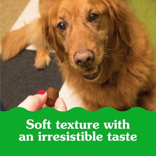 GREENIES PILL POCKETS Dog Treats Capsule Size Natural Soft Chicken Flavor, (30 Treats) 7.9oz. Pack