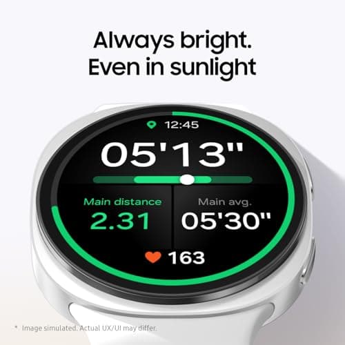 Samsung Galaxy Watch8 Smartwatch, 40mm, Graphite, Bluetooth (CAD Version) - AI Assistant (Gemini), Sleep Coaching, Fitness Tracking