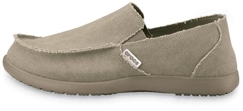 Crocs Men's Santa Cruz Loafers, Khaki/Khaki, 10