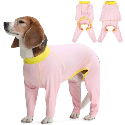 FUAMEY SPF 50+ Dog Sun Protection Onesie in Hot Weather for Medium Dogs