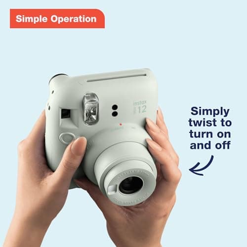 Fujifilm Instax Mini 12 Instant Camera - Mint Green