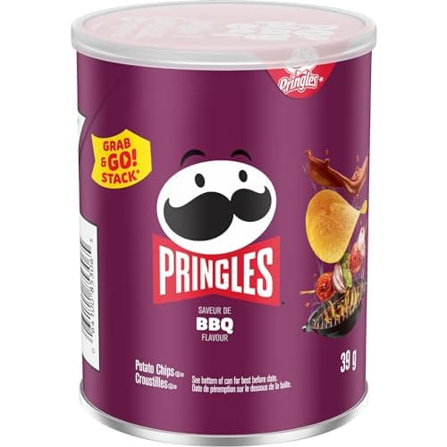 Pringles BBQ Flavour Potato chips, 39G
