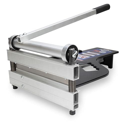 MARSHALLTOWN Ultra-Lite Flooring Cutter 13", Assembled in USA, Cuts Vinyl Plank, Laminate, Engineered Hardwood, Siding, and More - Honing Stone Included