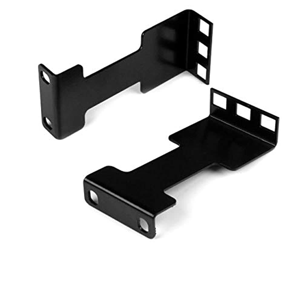 StarTech.com Juego Adaptador de Profundidad de Carril para Racks de Servidores, Extensor de 10cm, Se Ajusta a TAA, 1U, Kit Adaptador, Extensor de Rack de Redes (RDA1U)