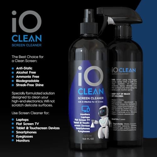 iO Clean Screen Cleaner Spray (16oz - 473ml)