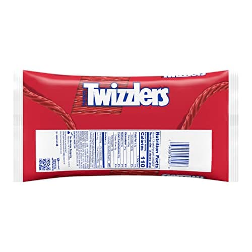 Twizzlers, Twists Strawberry Flavored Licorice Style, Chewy Candy Bag, 16 Ounce